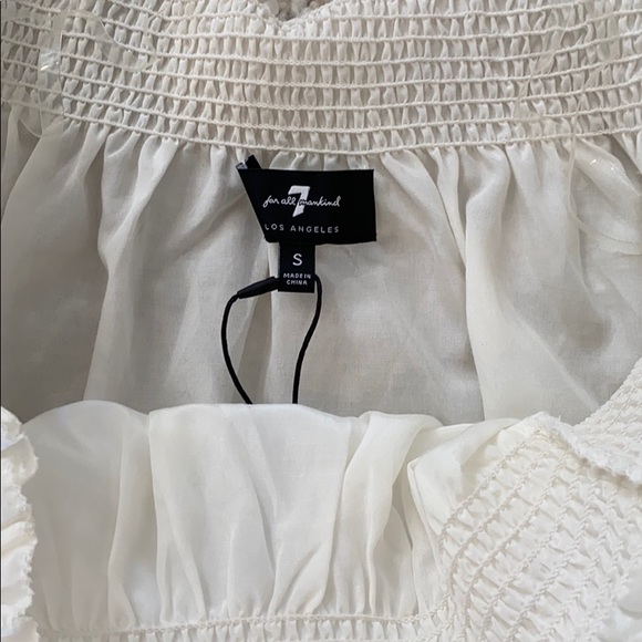 Off white Seven off the shoulder blouse. - Picture 4 of 4